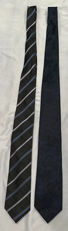 Corbata de microfibra para hombre Angelo Rossi talla 3"X 59” y 61” diseño Italia X2 Foto 1 de 4