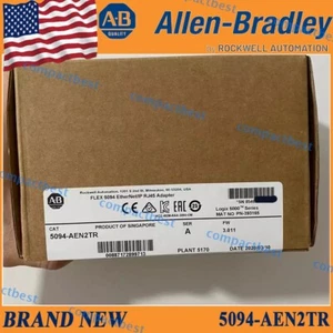 Allen Bradley 5094-AEN2TR Flex 5000 Dual Port Ethernet Module Factory Sealed - Picture 1 of 3