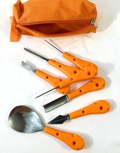 Kit de talla de calabaza; herramientas y bolsa de viaje - Imagen 1 de 5