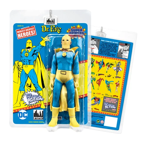 Super Powers 8 Inch Action Figures With Fist Fighting Action Series: Dr. Fate Cover