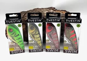 Westin Swim Glidebait 12cm 53g Suspending 3D 4 NEUE Farben Jerkbait Swimbait NEW - Bild 1 von 5