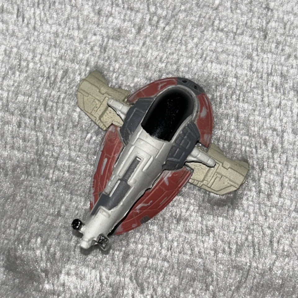 Star Wars Slave One Boba Fett Ship Figurine Micro Machines Space Ship 1994 - Image 1 of 4