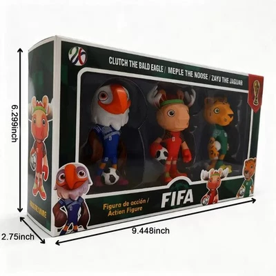 2026 World Cup mascot figurine Football Match Mascot Model Sports Collectibles - Image 1 of 4