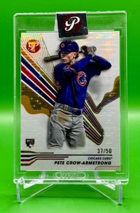 2024 Topps Pristine Baseball Pete Crow - Armstrong Gold Pristine /50 RC - Bild 1 von 3