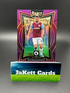 2024-25 Panini Select EPL - Maximilian Kilman #66 Viola Prizm /140 - West Ham - Foto 1 di 2