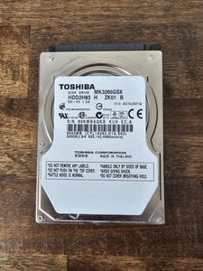 Toshiba MK3265GSX 320GB,Internal,5400RPM,2.5" (HDD2H83) HDD - Picture 1 of 3
