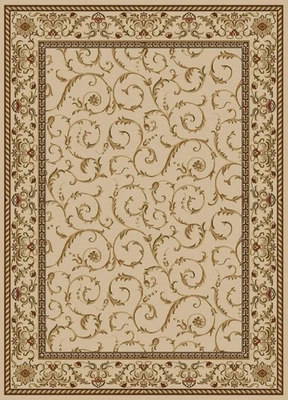 Alfombra de tela rectangular Radici USA Como 7'9" x 11' en marfil Foto 1 de 4