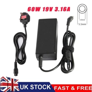 Laptop Adapter 19V For Samsung RV515 RV520 RC520 RV720 S3520 S3510 AC Charger UK - Picture 1 of 9