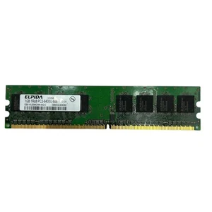 EBE10UE8ACWA-8G-E ELPIDA 1GB RAM 1Rx8 PC2-6400U 666Mhz - Picture 1 of 1