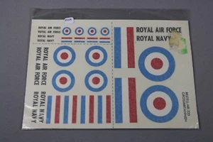 ZF1156 graupner planche decal decalcomanien 220 Royal Air Force Navy 5 cm - Picture 1 of 4