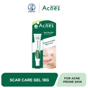 MENTHOLATUM Acnes Scar Care Gel 18g - For Acne Prone Skin - Fades Acne Marks - Picture 1 of 8