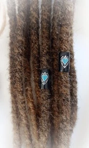 Bead Dreadlocks Dread Hair Bead Rasta Schmucksteine für Haare, HIPPY, Kupferd - Picture 1 of 4