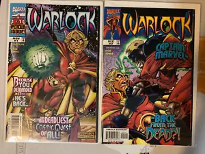 THE WARLOCK #1 & #2 NM 1998 MARVEL COMICS RUN LOT - Bild 1 von 1