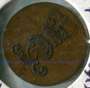 1791 Germany Brunswick Luneburg Calenberg Hannover George III 1 Pfennig KM#360.1 - Picture 1 of 2