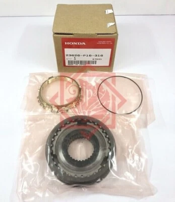 23626-P16-316, GENUINE HONDA SLEEVE SET, SYNCHRONIZER CIVIC HR-V ORTHIA CR-V — 第 1/2 张图片