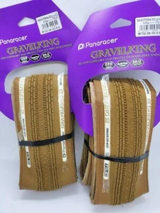Panaracer GravelKing SS 700x32c TLC Set of 2 Ginger Brown Limited Color - Picture 1 of 4
