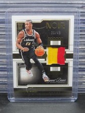 2022-23 Panini Noir AJ Griffin Rookie Prime Elegant Decor Patch RC #30/49 Hawks