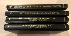 4 Books Mix Bantam Agatha Christie Mystery Collection Elephants Can Remember GC - Imagen 1 de 12