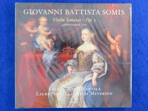 Giovanni Battista Somis Violin Sonatas Op I Kentala/Pulakka-Brand New-CD !! - Picture 1 of 2