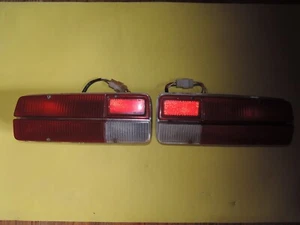 ALFA ROMEO 2000 BERLINA Used PAIR TAILLIGHT HOUSINGS Repair DeTomaso PANTERA - Picture 1 of 24