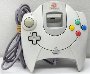Vintage SEGA Dreamcast HKT-7700 OEM Controller Wired Gray White UNTESTED READ - Picture 1 of 14