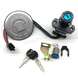 Fit For Honda CBR300R 2015-2018 Ignition Switch Fuel Gas Cap Seat Lock Kit - Picture 1 of 10