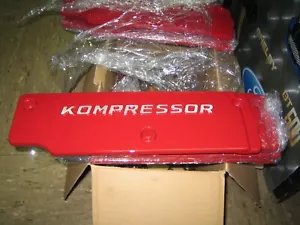 MB Slk r170 Pulverbeschichtete Zündspulenabdeckung Kompressor rot A1111501075 - Bild 1 von 5