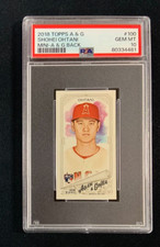 2018 Topps Allen Ginter #100 Shohei Ohtani Rookie Mini A&G Back Graded PSA 10
