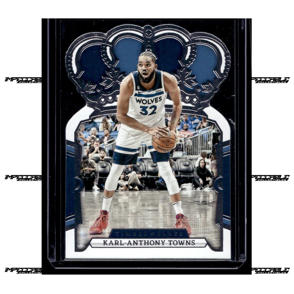 2023-24 Panini Crown Royale - Die Cut #12 Karl-Anthony Towns - Image 1 of 2