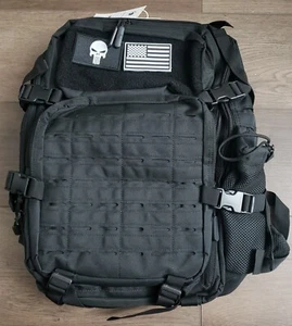 COSCOOA Tactical Military Backpack for Man, 45L Waterproof Army Black NR - Picture 1 of 14