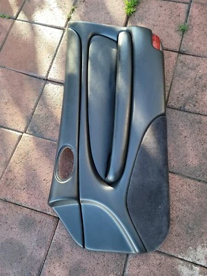 97 06 Jaguar XK8 panel de puerta lateral derecho pasajero negro Foto 1 de 4