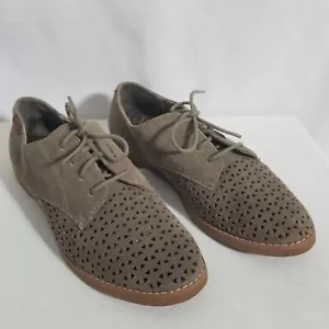 G.H. Bass Co. Women's Ellie Suede Lace Up Oxford Loafer Shoes Size 8M - Picture 1 of 11