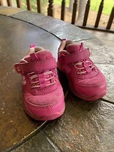Surprize by Stride Rite Toddler Girls Ardo Light-Up Sneakers-Pink Sz 5M - Picture 1 of 6