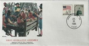 Mort Kunstler Epic Event in US History First Legislative Assembly Jamestown VA 7 - Picture 1 of 2