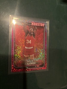 Topps Chrome Hakeem Olajuwon /399 Pink Sparkle - Picture 1 of 3