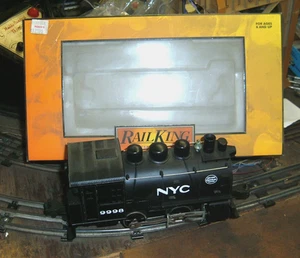 + MTH O Gauge RailKing New York Central 0-4-0 9998 Dockside HEAVY SMOKER - Picture 1 of 4