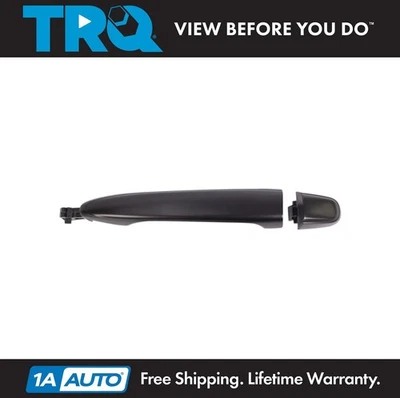 TRQ Exterior Door Handle Black For 2004-2010 Toyota Sienna 2005-2015 Tacoma Foto 1 de 4