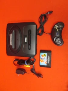 Sega Genesis 2 Console Sonic The Hedgehog 2 Bundle Very Good 8547 - Picture 1 of 1