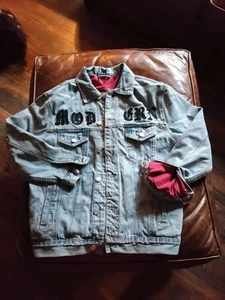GUCCI Jeansjacke mit Rückenstickerei. Blumenstickerei Logo. Größe 50 / US L - Bild 1 von 15