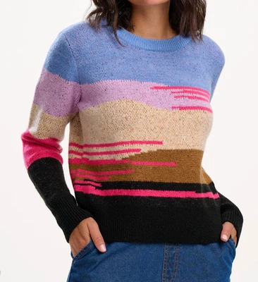 Sugarhill Brighton Asher Jumper Multi Abstract RRP £74 (£5 OFF!) - Image 1 of 3