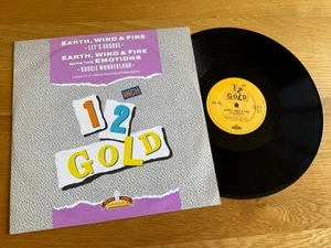 Earth, Wind & Fire - Let's Groove / Boogie Wonderland 12" 1989 NEAR MINT Vinyl - Picture 1 of 4