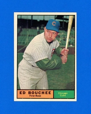 1961 Topps Baseball # 196 Ed Bouchee  NM to NM-MT *UltraBC.eStore* - Image 1 of 2