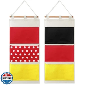 Riakrum 2 Stück Fisch Extender Geschenk Aufhänger mit 3 Taschen FE Hängeorganizer  - Bild 1 von 5