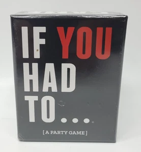 If You Had To…A Party Game For Adults 18+ Brand New Factory Sealed - Picture 1 of 4