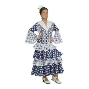Kostüm für Kinder My Other Me Soleá blaue Flamenco-Tänzerin - Picture 1 of 4