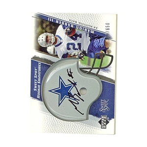 Marion Barber III Cowboys 2005 Upper Deck Sweet Spot Rookie Firme #189/650 - Foto 1 di 2