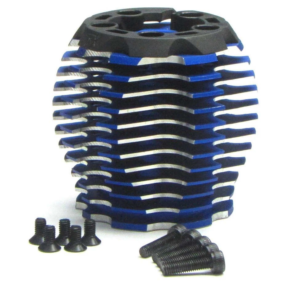 Fits Traxxas TRX 3.3 COOLING HEAD Revo T-maxx Traxxas Jato 4-tec slash glow plug - Image 1 of 1