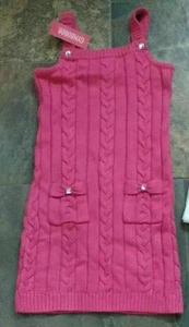 NWT Size 5 Gymboree POPSTAR ACADEMY Pink Tunic Sweater Dress Hair Head Band - Picture 1 of 2