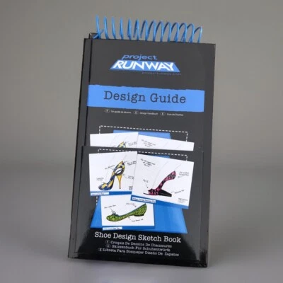 PROYECTO PASARELA MODA DISEÑO ZAPATOS CUADERNO DE BOCETOS TACONES ALTOS DIBUJO CONJUNTO LÁPICES Foto 1 de 4