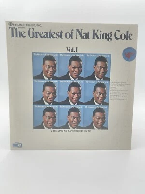 THE GREATEST OF NAT KING COLE VOLUME 1 2-LP VG+ VINYL RECORD CAPITOL GATEFOLD - Image 1 of 4